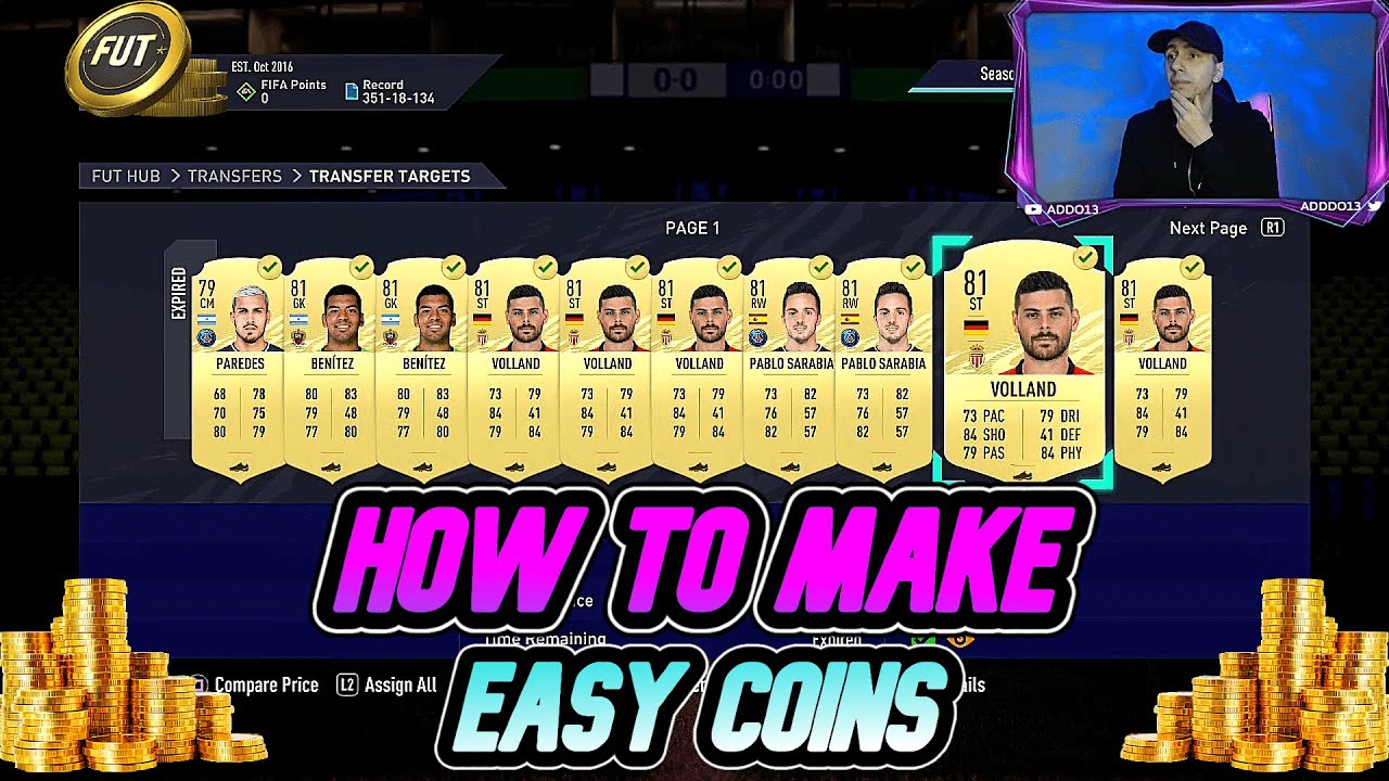 HOW TO MAKE COINS *FAST + EASY* MASS BIDDING FILTERS - FIFA 21 ULTIMATE TEAM
