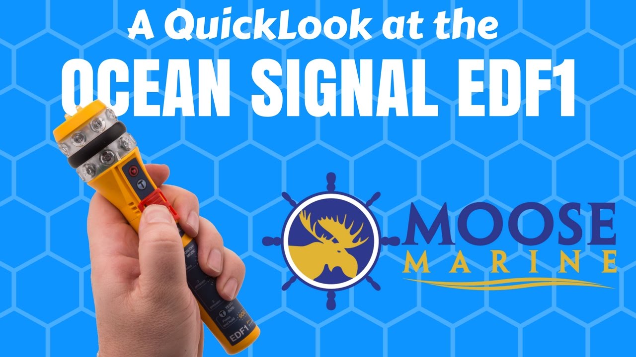 Ocean Signal EDF1 QuickLook with Moose - Moose Marine