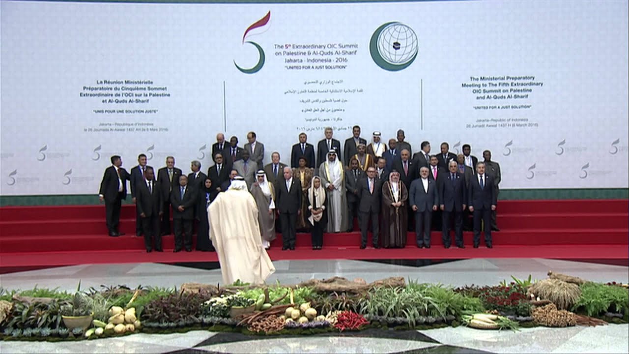 5th Extraordinary OIC Summit on Palestine & Al-Quds Al-Sharif  - PHOTO SESSION 6 MARCH 2016