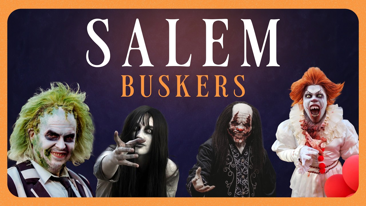 We Interviewed Salem Buskers Before Halloween 🎃