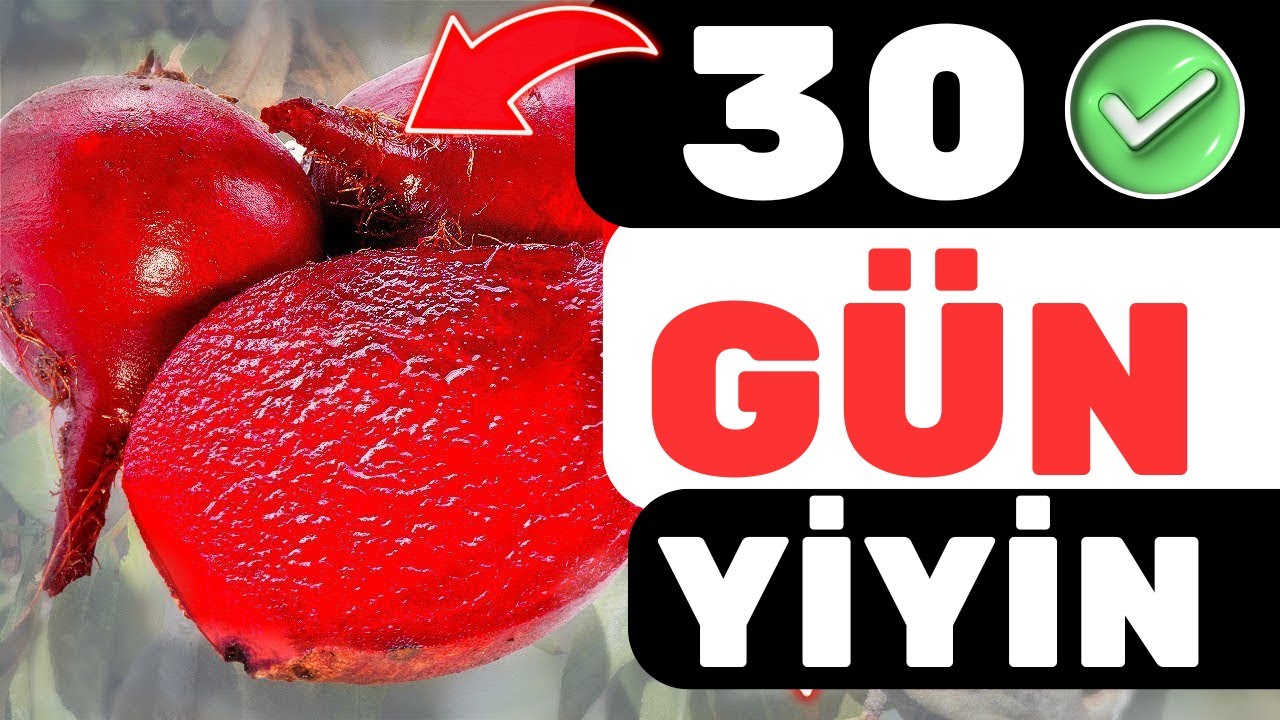 30 Boyunca Günde 1 Adet Pancar Yiyin | Kırmızı Pancarın Zararları Nelerdir?