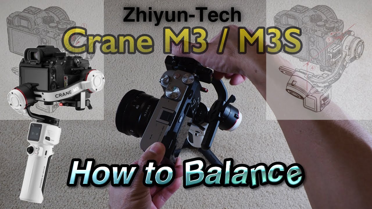 Как сбалансировать подвес Zhiyun Crane M3 (и Crane M3S)