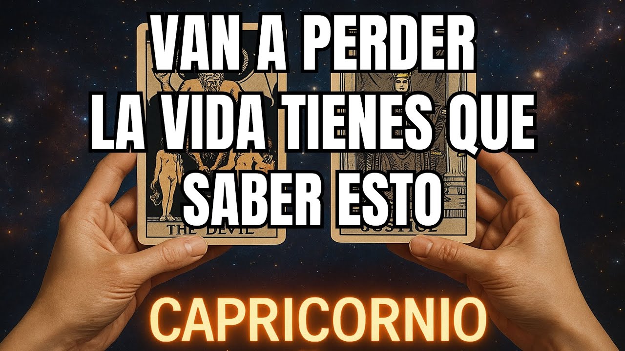 CAPRICORNIO♑‼️TU NOMBRE FUE ESCRITO EN EL CEMENTERIO ALGUIEN LE PAGÓ A UN BRUJO 😱POR UN RITUAL NEGRO