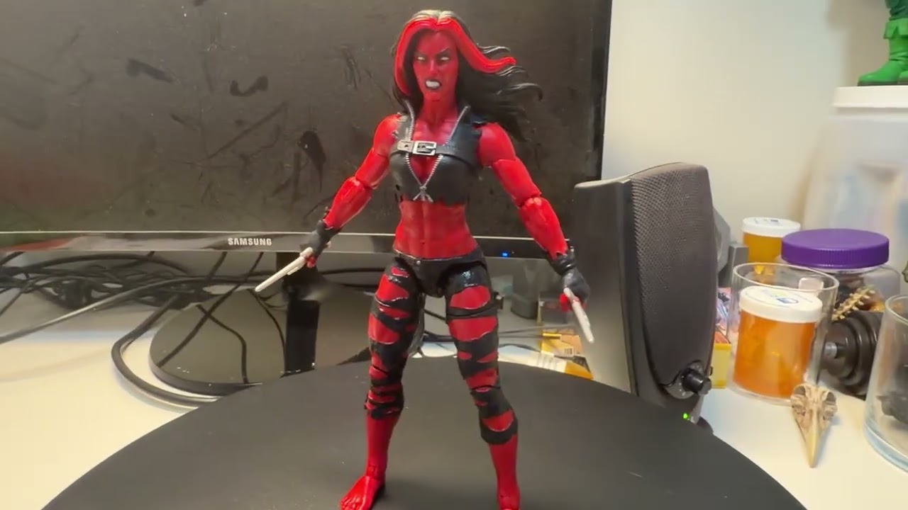 Marvel Legends RED SHE HULK review