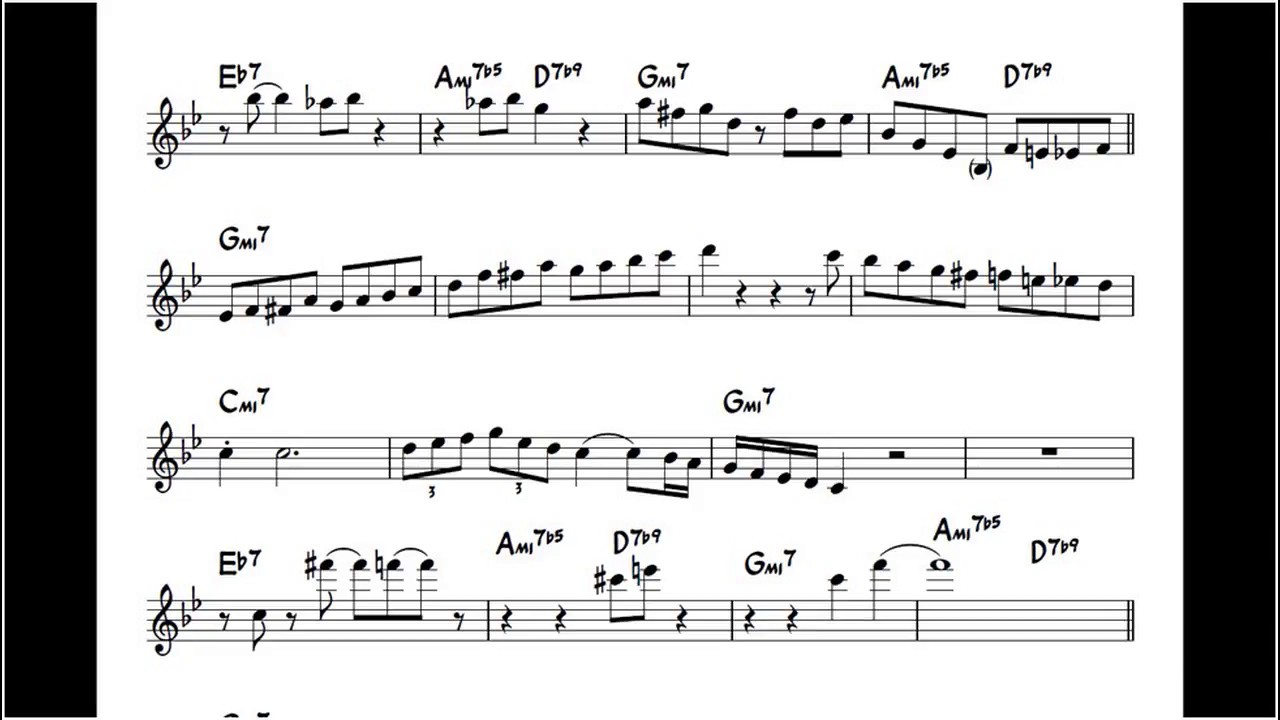 Freddie Hubbard   Bob's Place Transcription