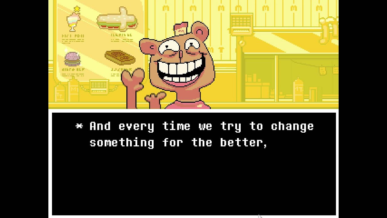 [Undertale + Озвучка] БУРГЕРПЭНТС!!!