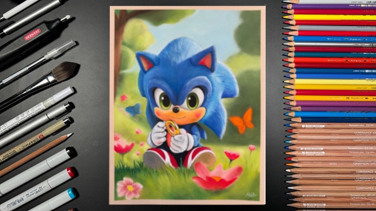 Drawing AI Art Using Traditional Tools | DrewDrawz