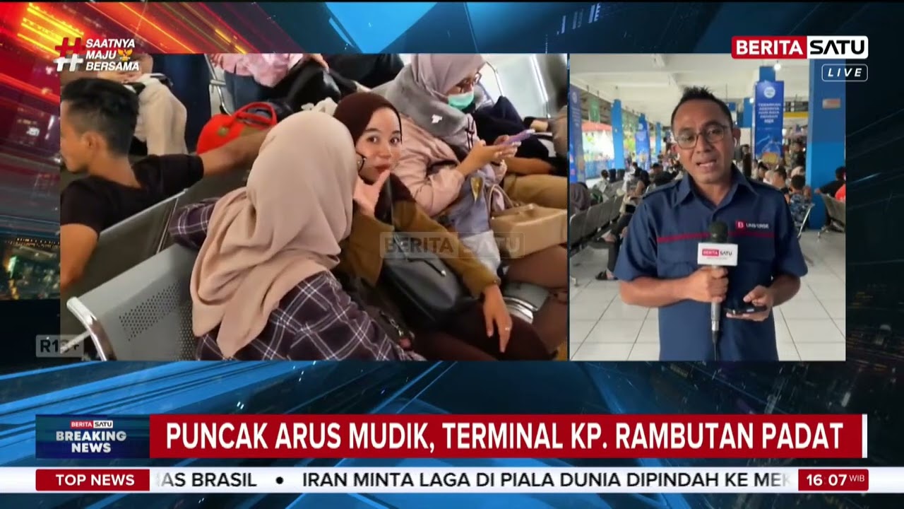 3.000 Pemudik Berangkat dari Rambutan & 21 GT Kalikangkung Dibuka Saat One Way Dimulai #Beritasatu