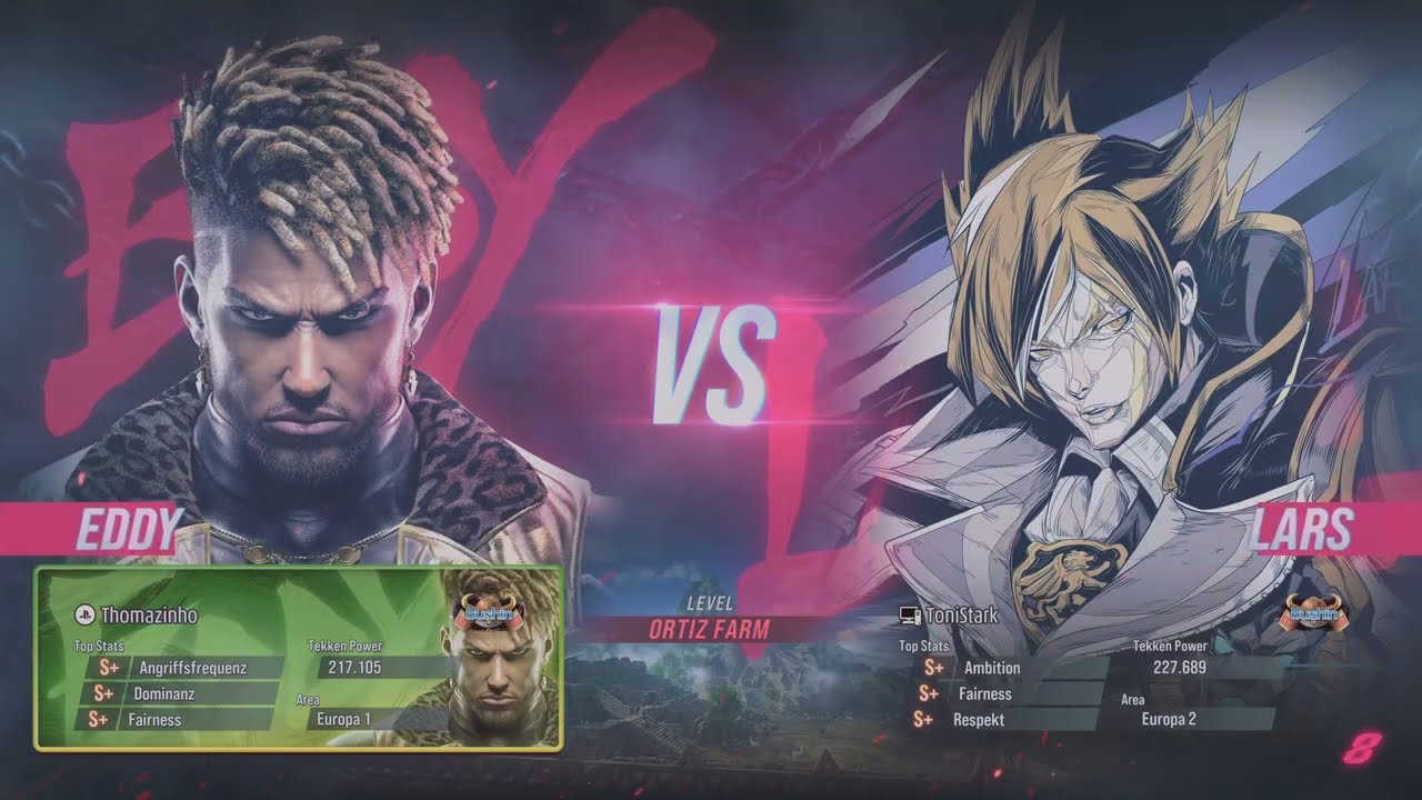TEKKEN8 | Eddy Gordo vs Tony Stark 4K