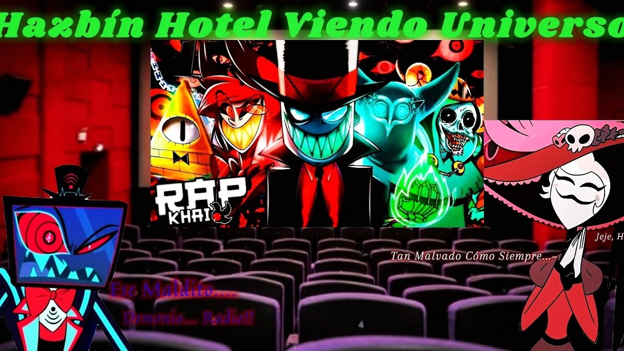 Hazbín Hotel Viendo Universos. (