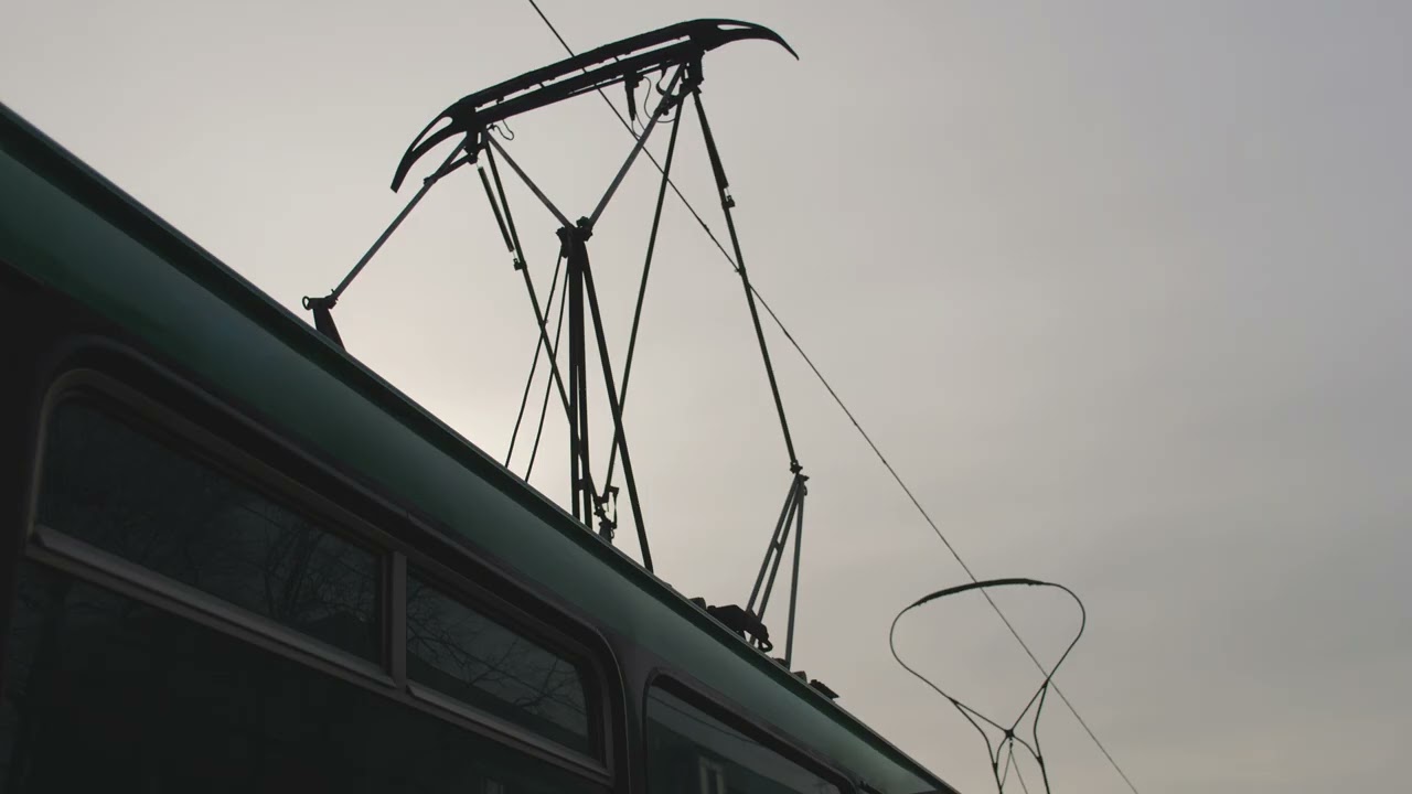 Interior Tram Sounds No Beeps No People | Soothing Relaxing Meditation