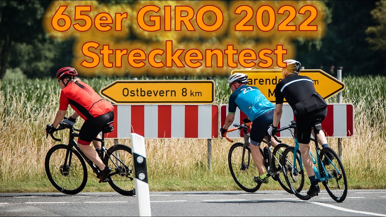 65er Giro 2022 Streckentest