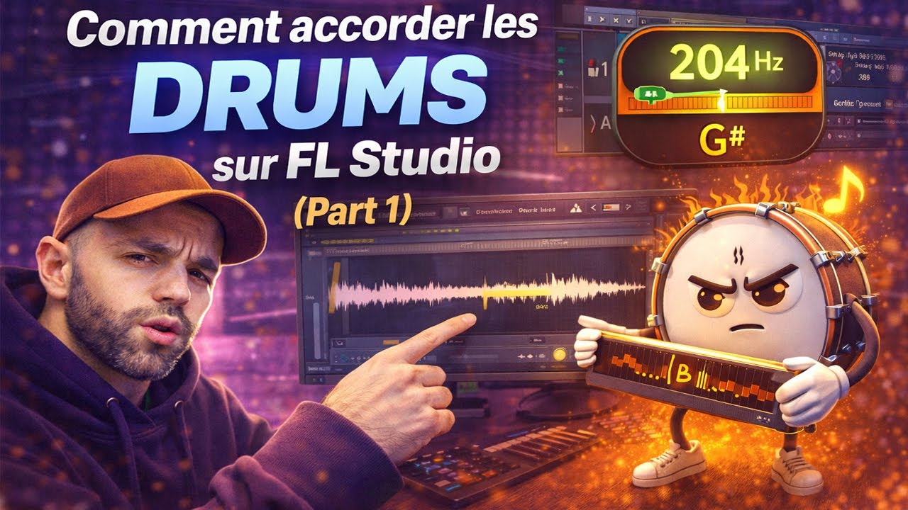 Comment accorder les Drums sur FL-studio (Part 1)