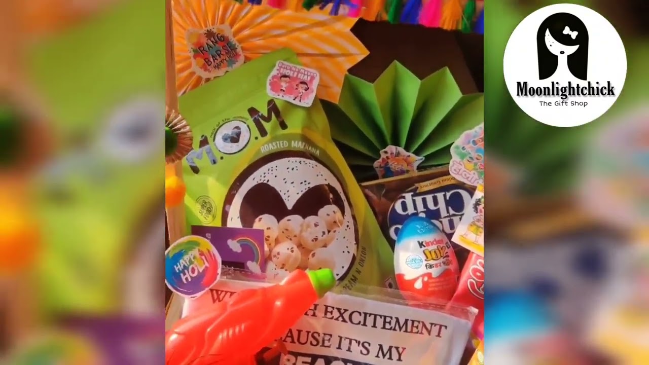 Holi Gift Hamper| Holi Hamper| Holi Festival #moonlightchick