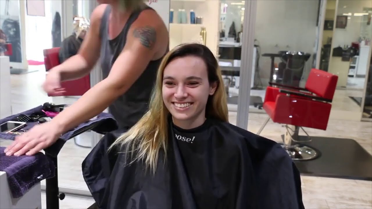 Michaela LV - Pt 1: She Cuts Off All Her Long Hair (Free Video)