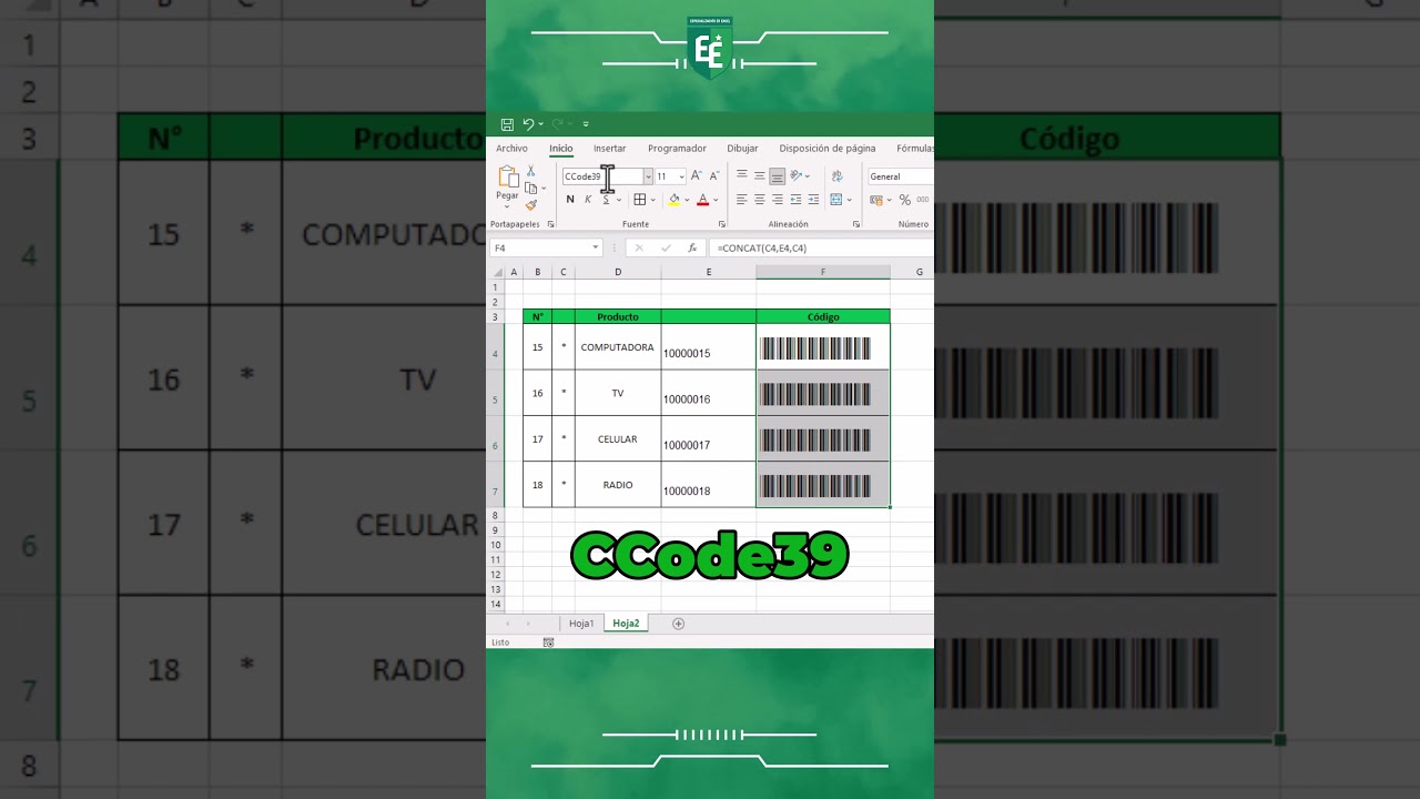 Cómo colocar código de barras para tus productos de tu negocio 