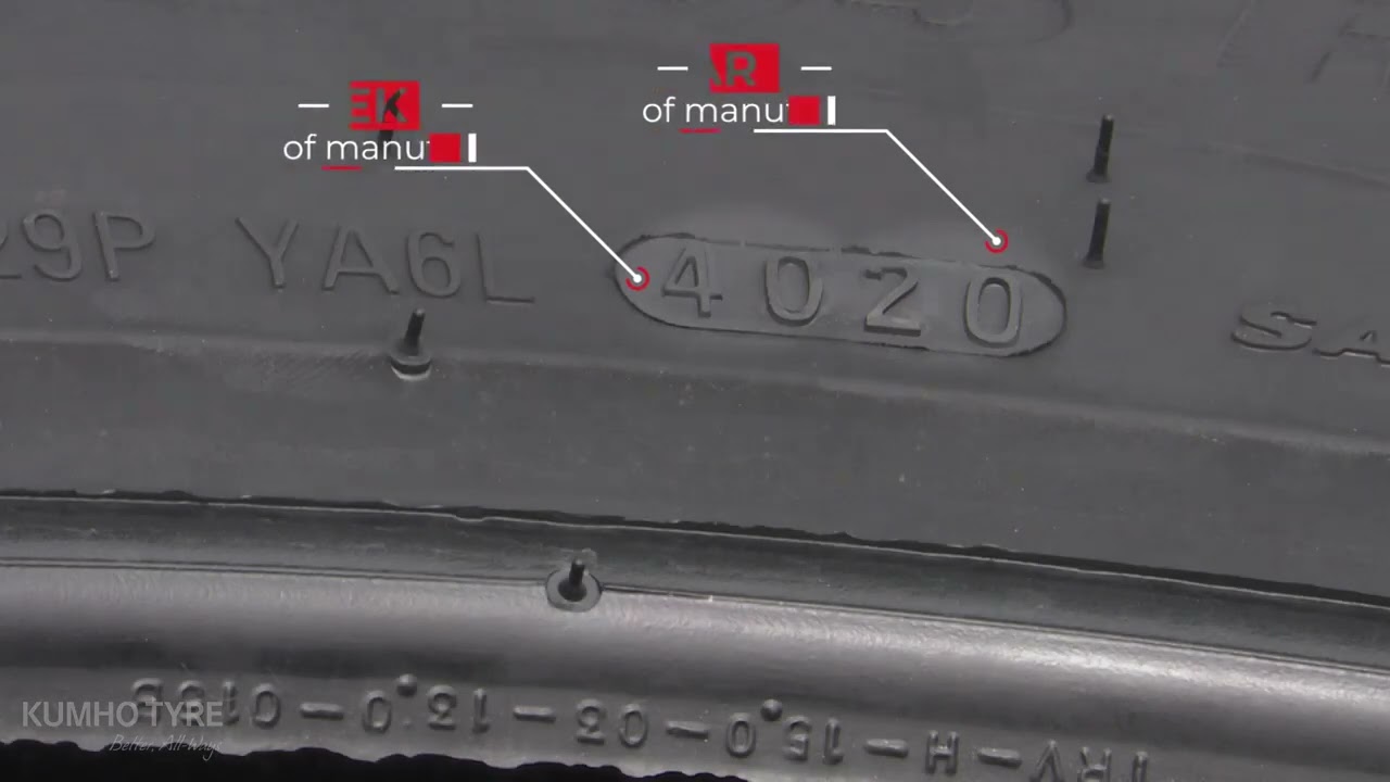 Kumho Tyre Tips - Tyre Age
