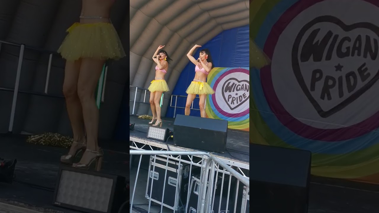 cheeky girls wigan pride 2022