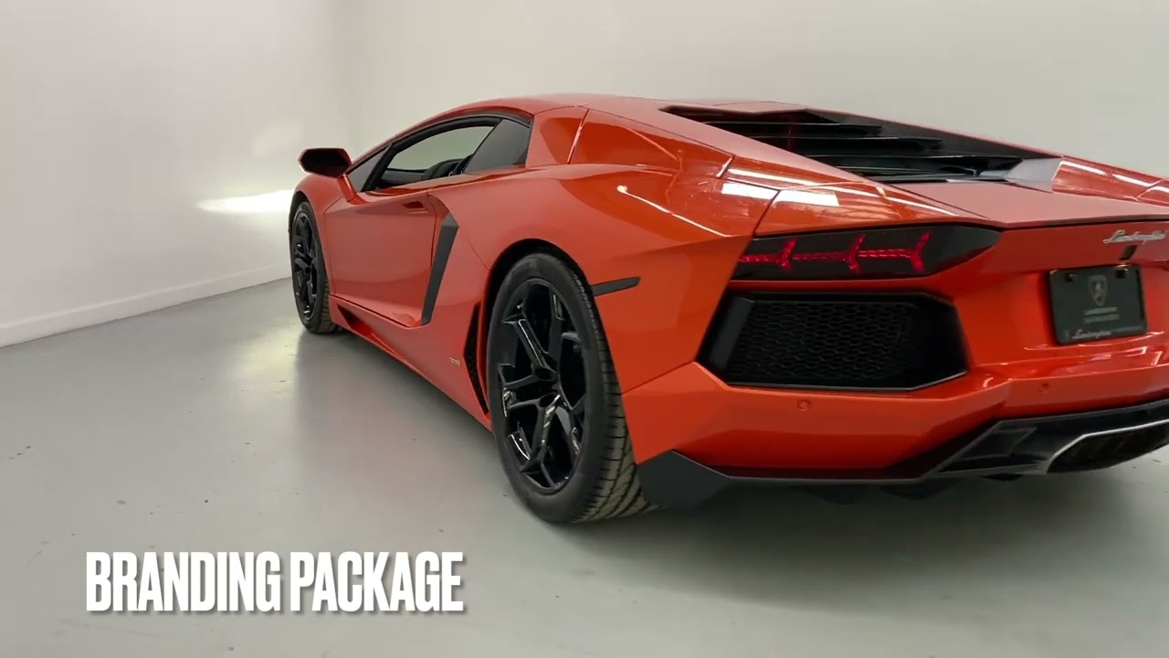 2012 Lamborghini Aventador LP700-4 - Arancio Argos