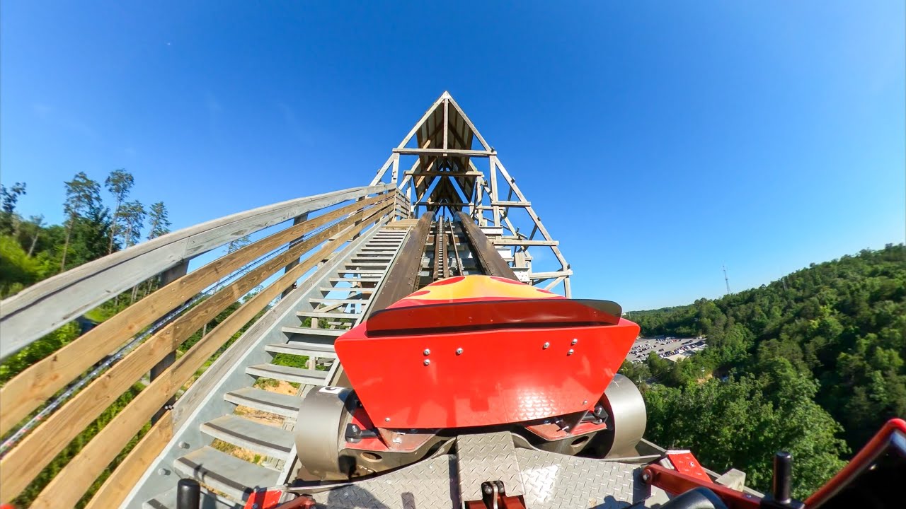 FULL POV: Lightning Rod at Dollywood (2024 CHAIN LIFT VERSION)