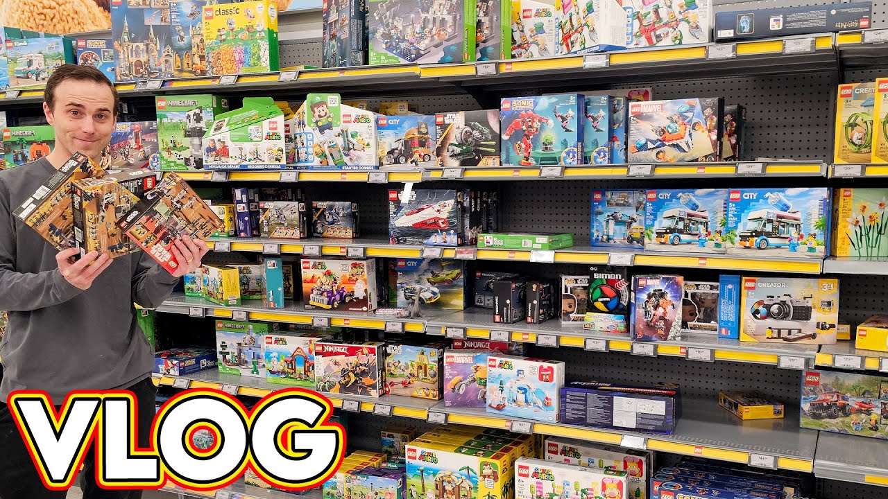 Walmart Shopping & LEGO Castle Improvements VLOG