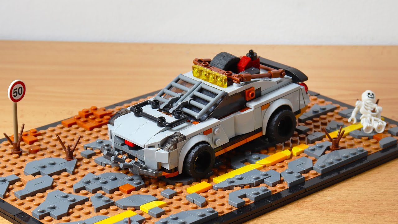LEGO Zombie Apocalypse NISSAN GT-R MOC