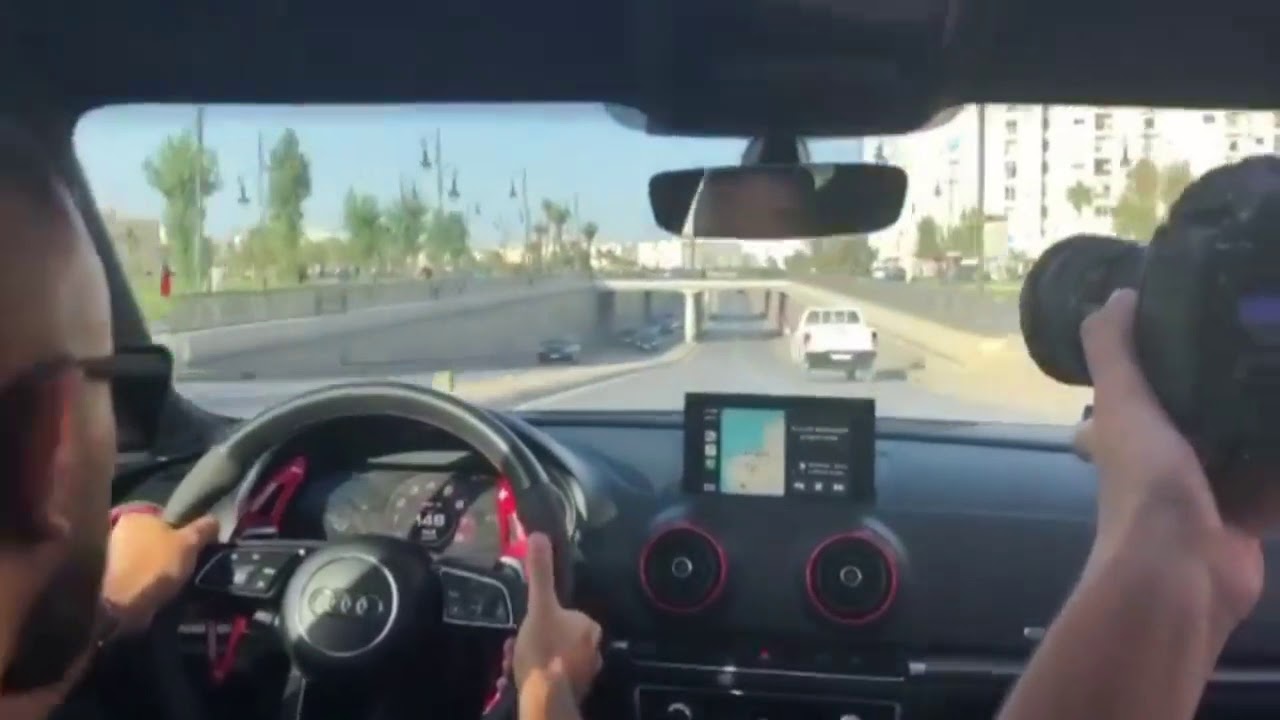 افضل Audi RS3  في مغرب ركز معي على الصوت 🔇💥🔥🇲🇦 ...  AUDI RS3 Stage 1+