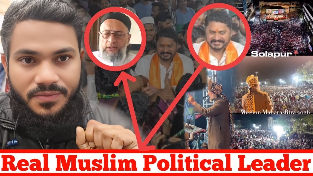 Real Muslim Political Leader Asaduddin Owaisi One Man Army, News Hasim Media