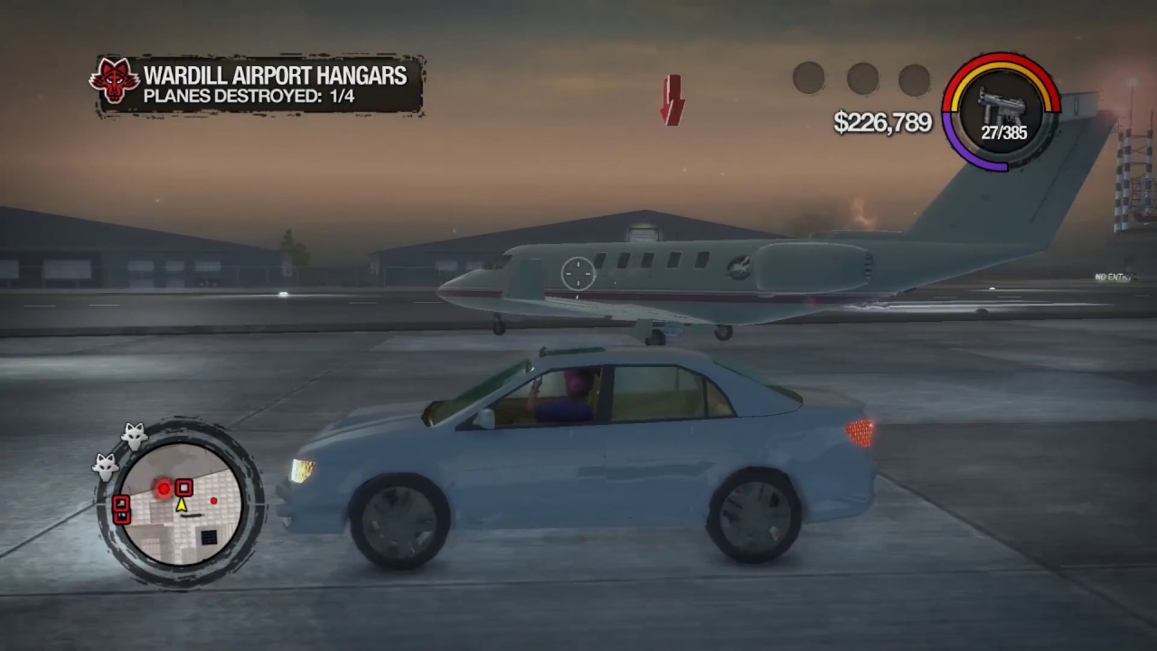 Hangary lotniska Wardill |Saints Row 2 #55 [100%][FABUŁA]