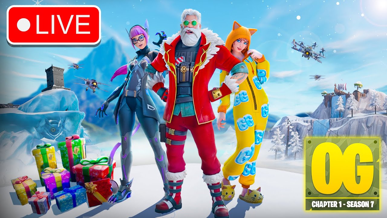 *LIVE* Fortnite OG Season 7 Out RIGHT NOW!!
