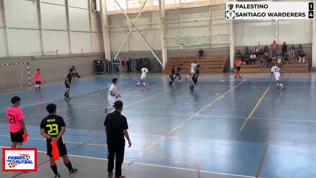 FUTSAL ASCENSO SUB20 1 FECHA/ PALESTINO VS SANTIAGO WANDERERS 