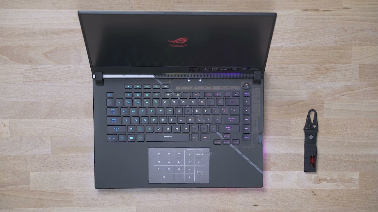 ROG Strix SCAR 15 G533 آنباکس لپ تاپ ایسوس