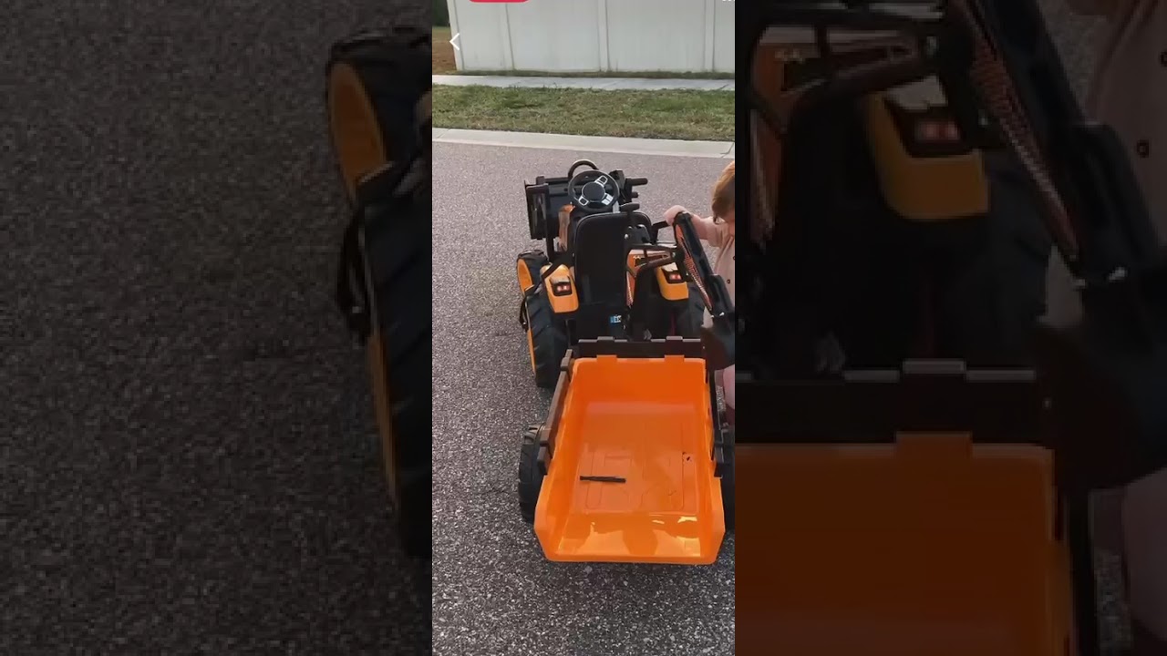 Ultimate Fun for Kids! 🚜✨ Watch the Garvee Kids Tractor in Action! 