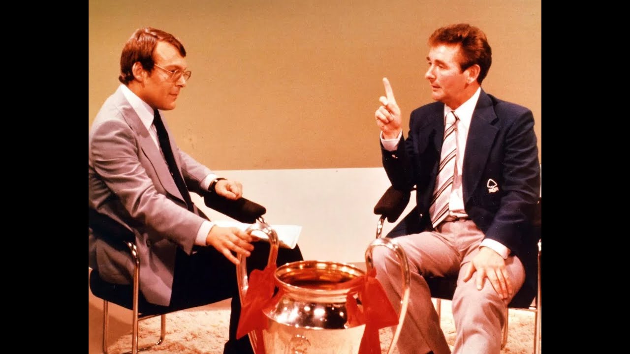When Brian Clough Kissed Gary Newbon live on ITV