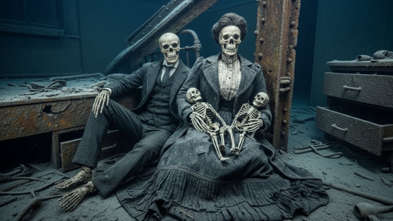 The Titanic VIP Cabin Heartbreak — A Moment Frozen in Time, Recreated by AI