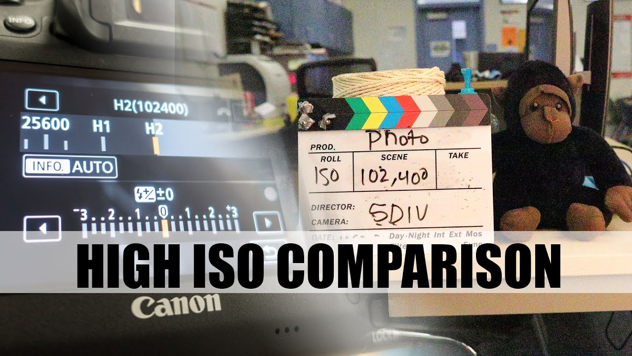 5D Mark IV vs 5D Mark III (High ISO Comparison)