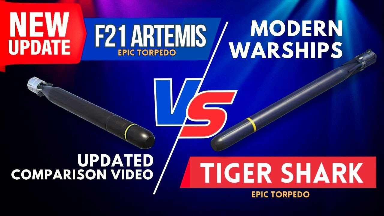 Which is better? F21 Artemis or Tiger Shark (533mm) | MODERN WARSHIPS