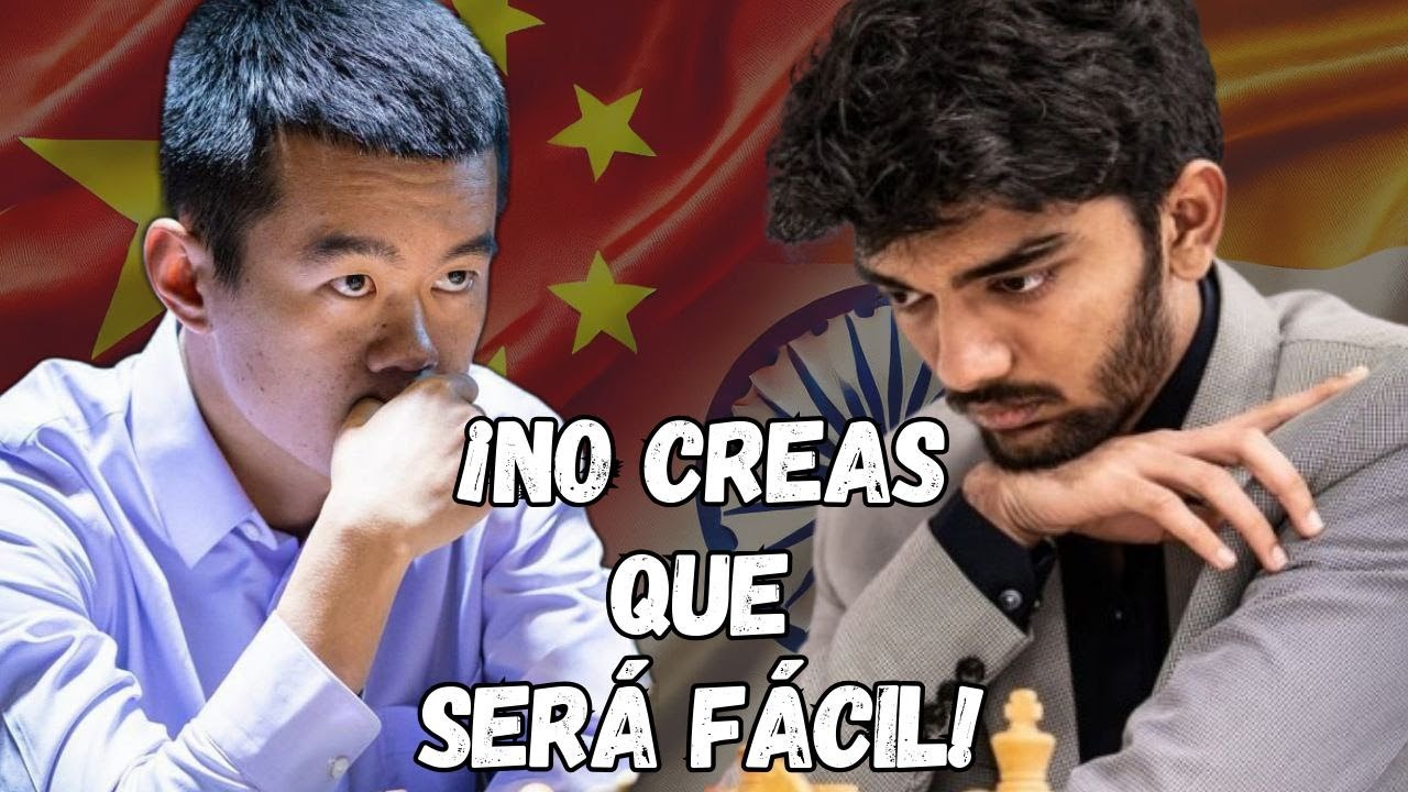 🏆CAMPEONATO MUNDIAL🏆 NO creas que GUKESH lo tiene fácil frente a DING✨