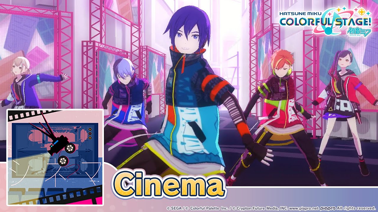 HATSUNE MIKU: COLORFUL STAGE! - Cinema by Ayase 3D Music Video performed by Vivid BAD SQUAD