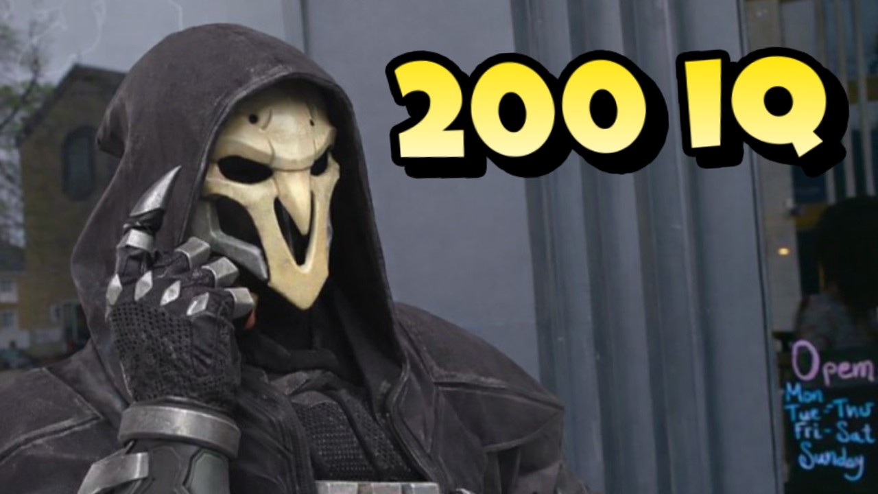200 IQ Reaper Play 🤯 | Overwatch