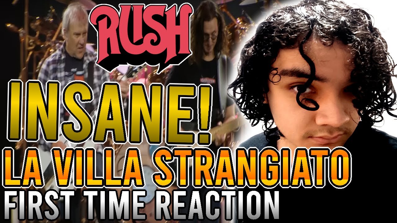 INSANE! FIRST TIME REACTION TO RUSH - LA VILLA STRANGIATO LIVE AT CLEVELAND