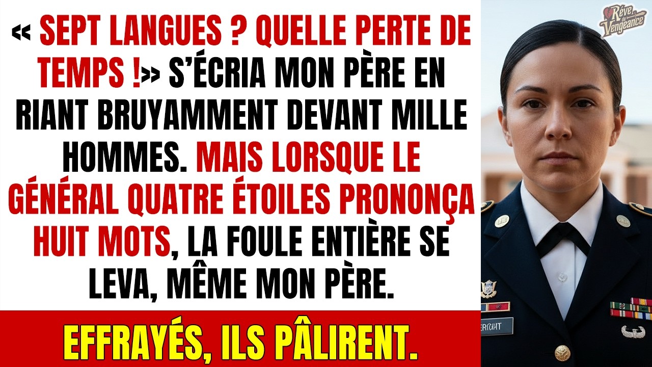 Mon père a ri de mon grade, jusqu'à ce que le 4 Étoiles l'ignore pour me saluer