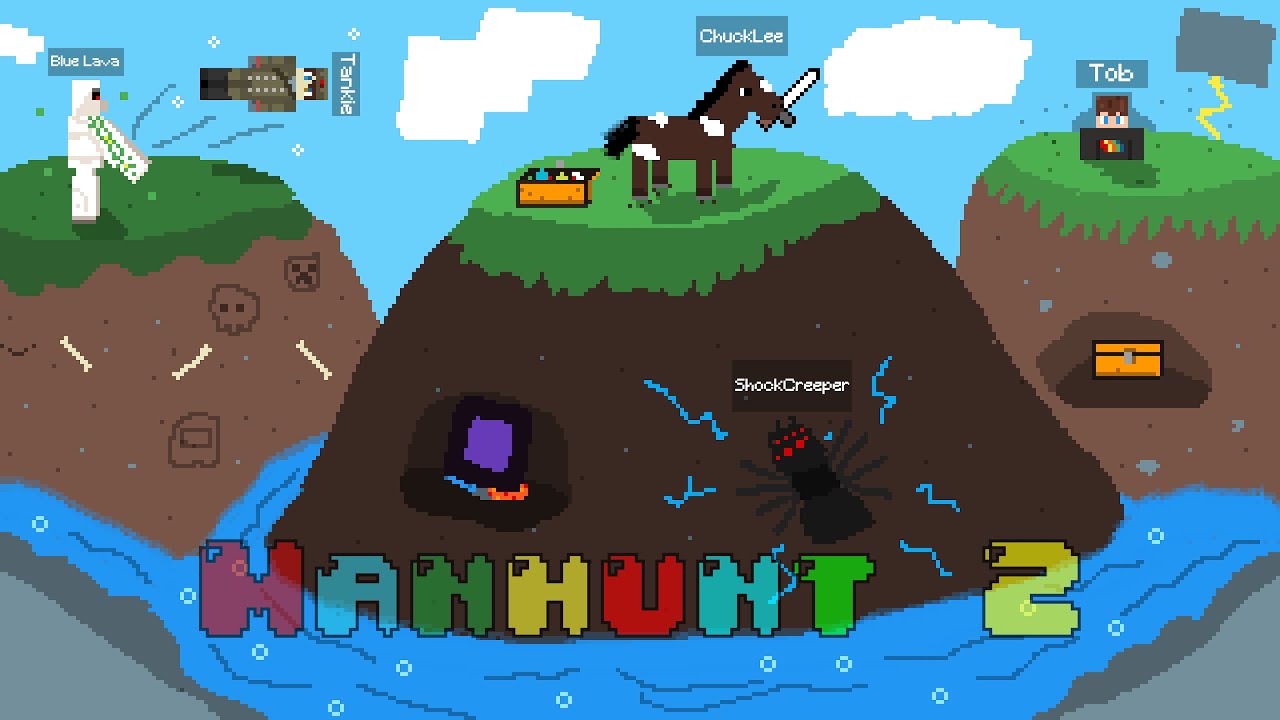 Minecraft Manhunt but we added TOO MANY MODS…