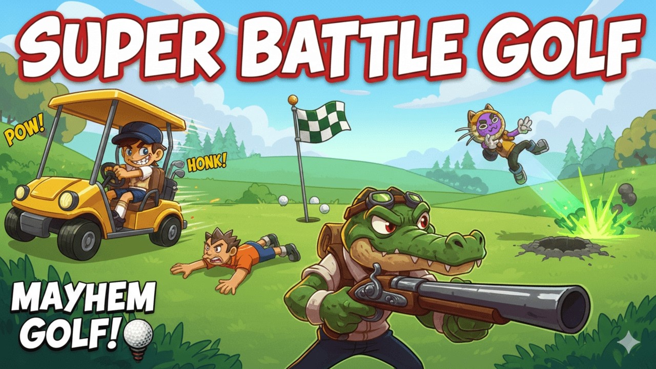 Super Battle Golf is the Funniest Game of the Year! It Almost Ruined Our Friendship!