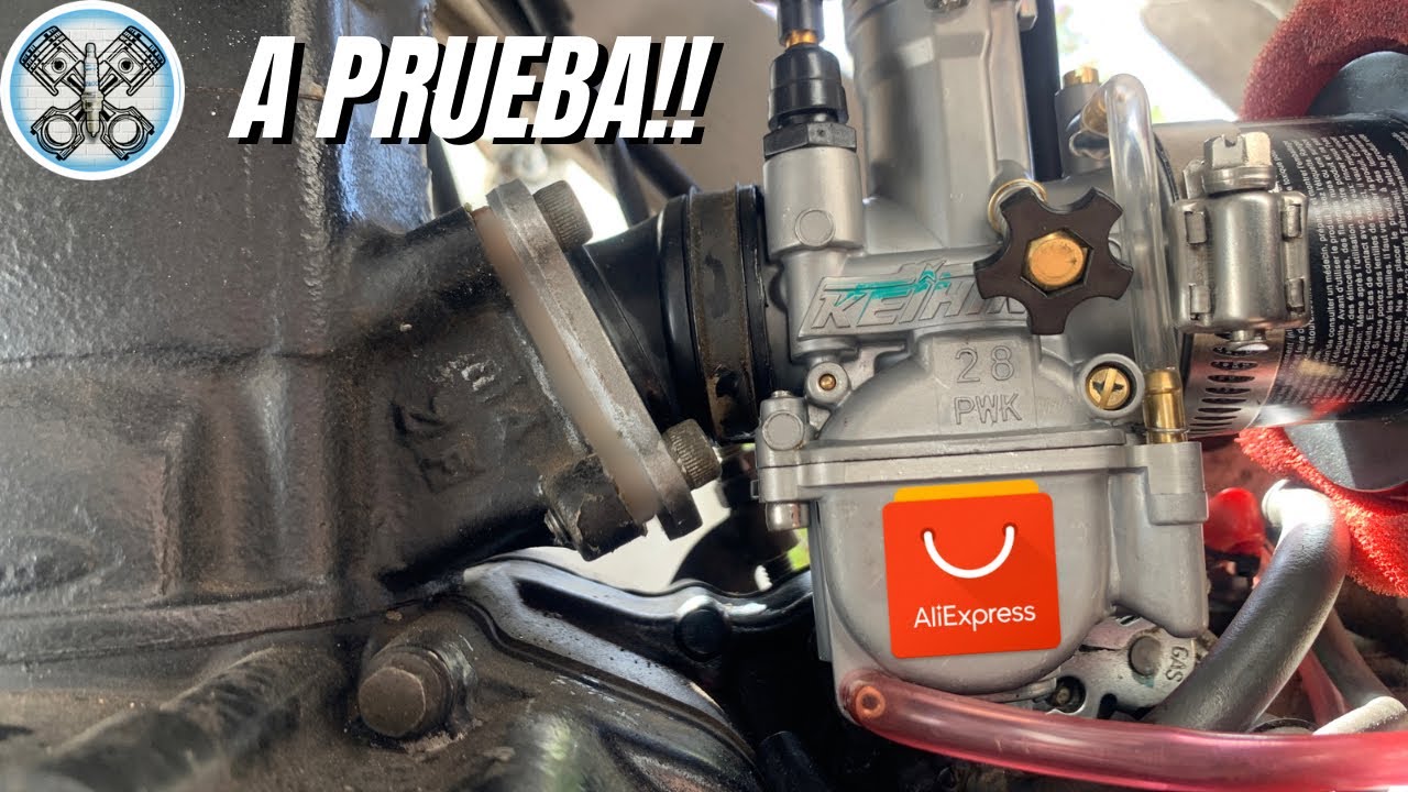 ✅ KEIHIN 28mm ALIEXPRESS puesto a prueba, carburación y opinión sobre esta replica... Honda ns-1