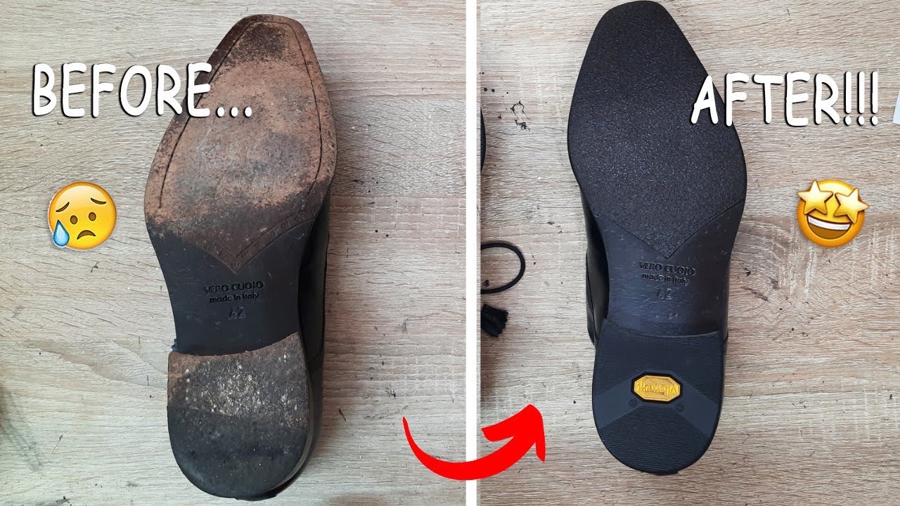 Restauro Tacchi e Suole su Scarpe Wexford!!