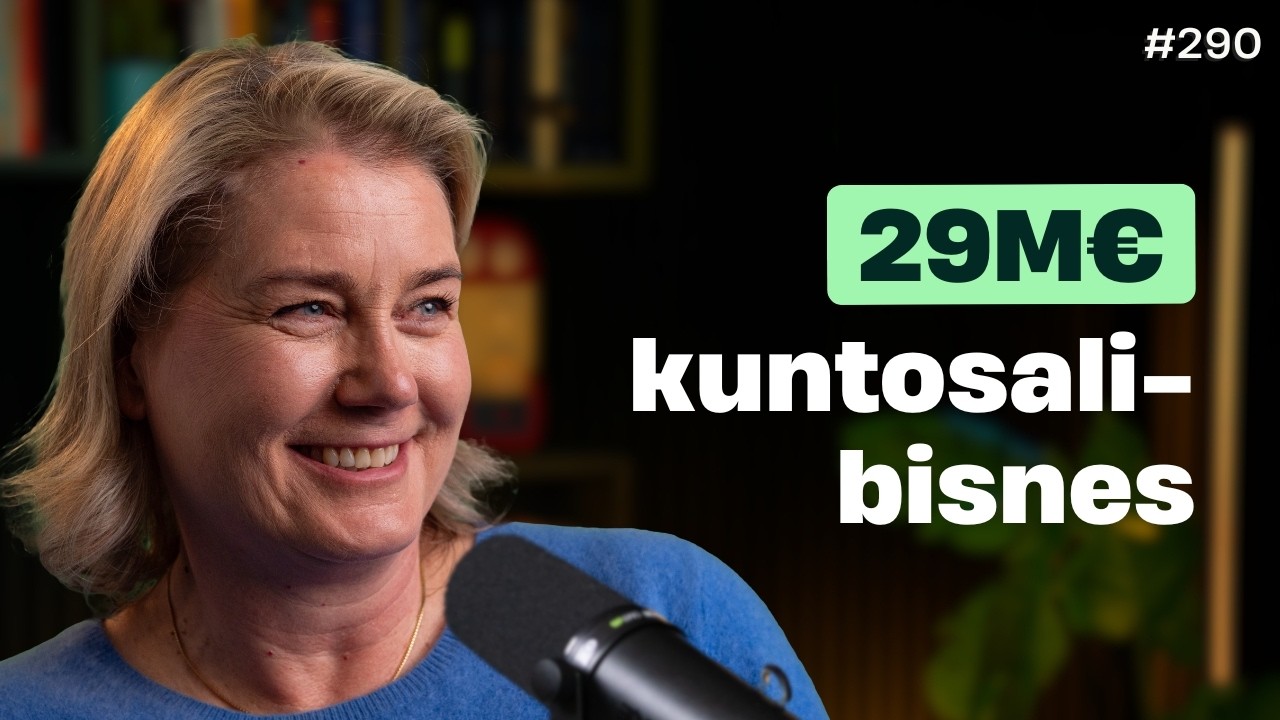 Miten rakensitte 29M€ kuntosalibisneksen? ft. Johanna Riihijärvi