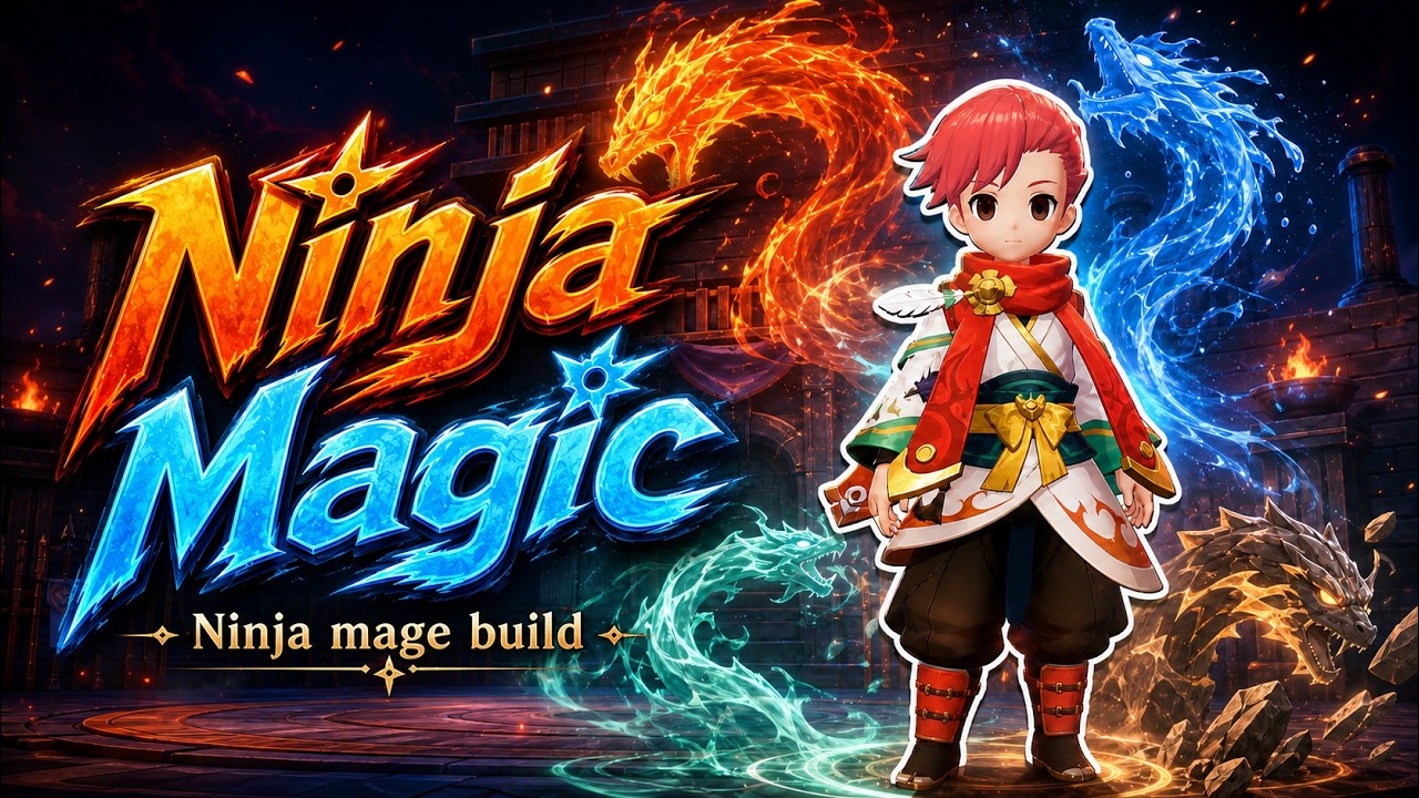 My Ninja Mage Build : Ragnarok Origin Global