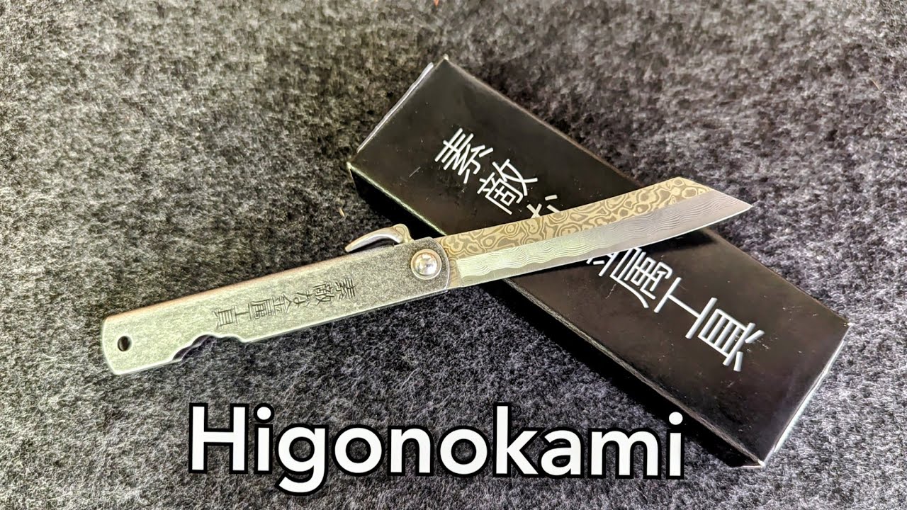 Higonokami Messer - ein Hauch Seele der Samurai + Ankündigung Giveaway Gewinnspiel