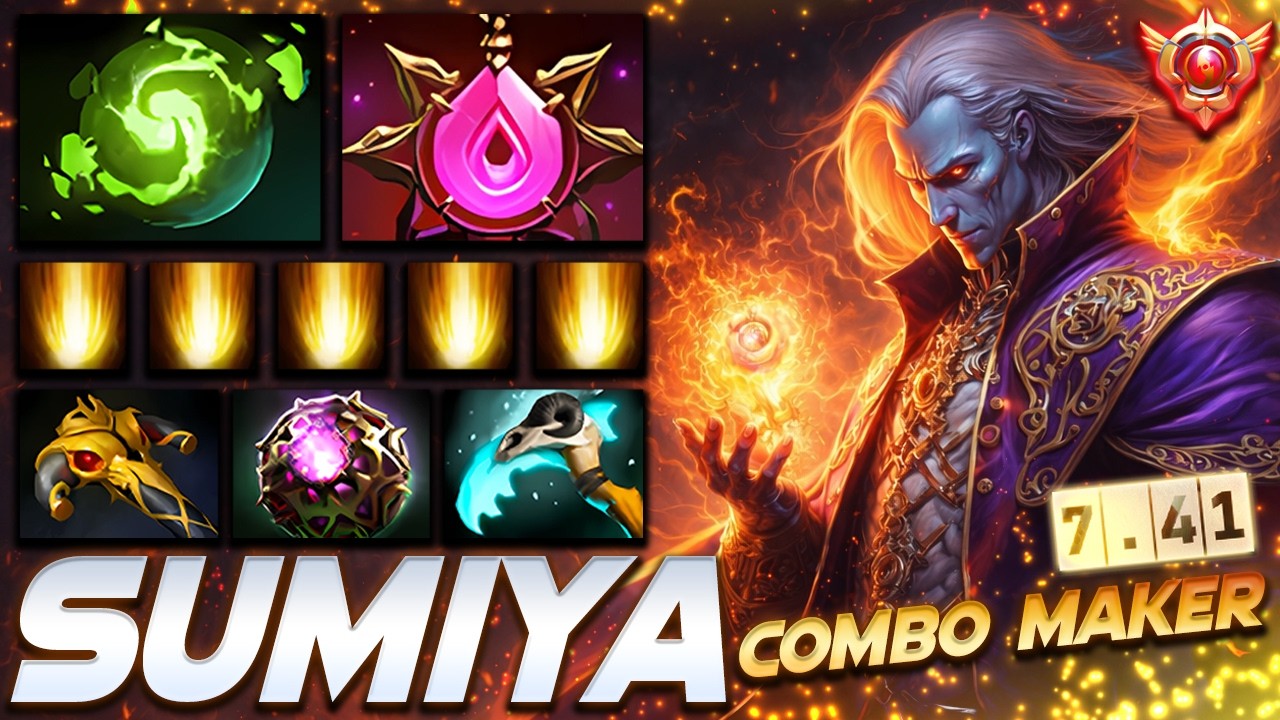 SumiYa Invoker - COMBO MAKER - Dota 2 Pro Gameplay [Watch & Learn]